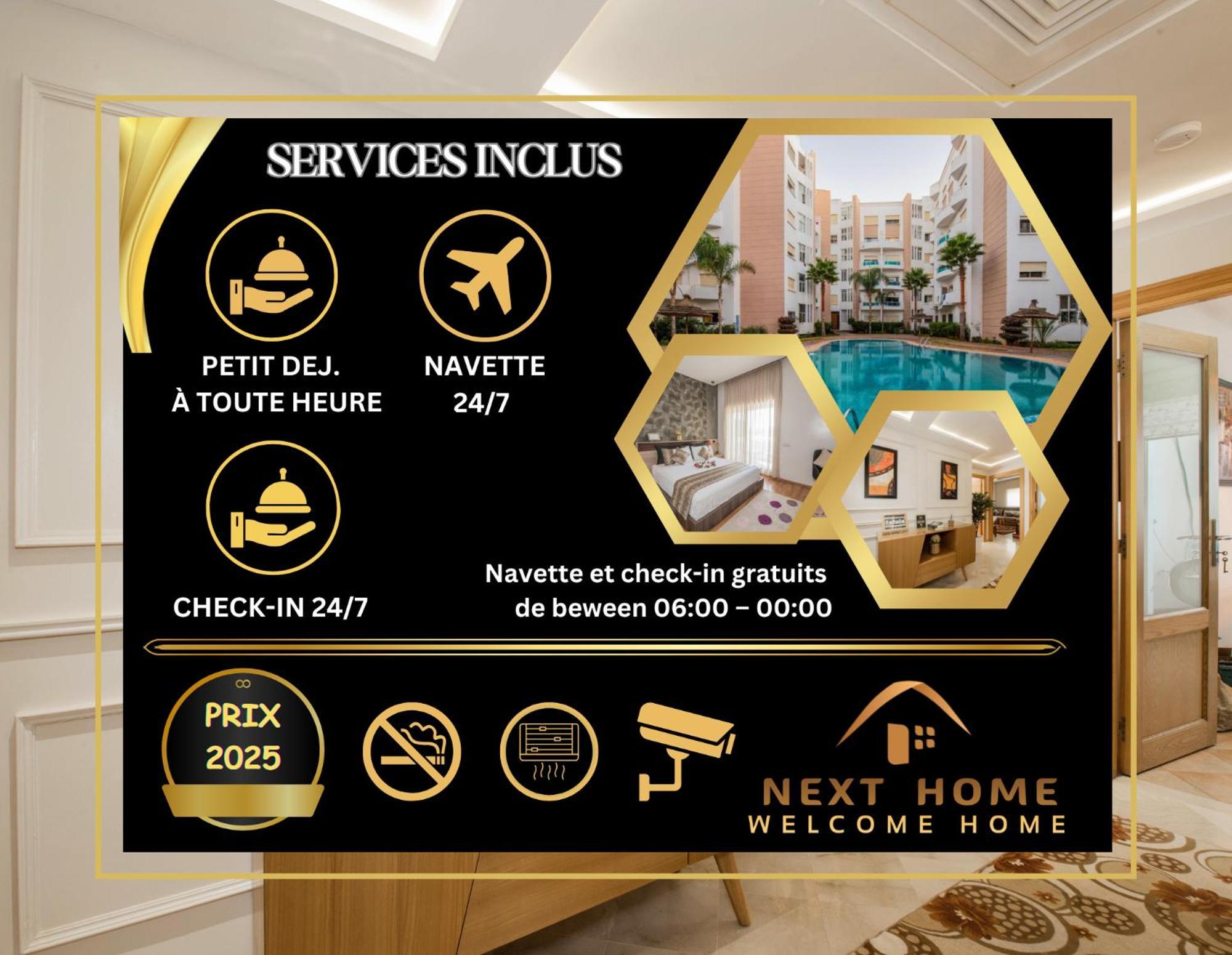 Nexthome - Airport Nouaceur Екстериор снимка